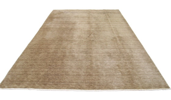 Image 1 of Alfombra moderna anudada a mano en telar Gabbeh, lisa, 297 x 252 cm, nueva