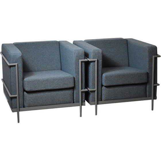 Image 1 of Pair of vintage armchairs, Netherlands 1980s