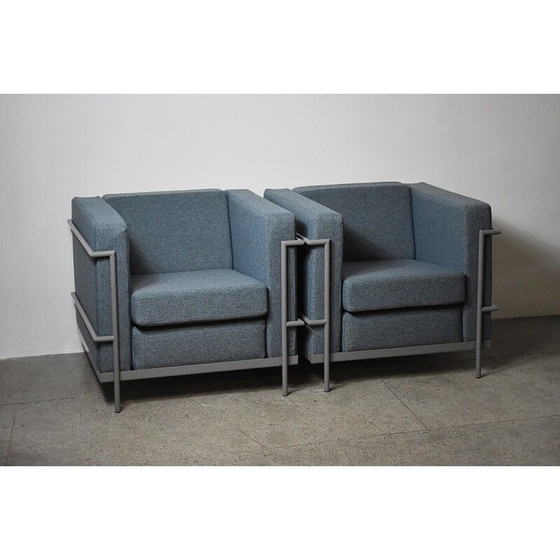 Image 1 of Pair of vintage armchairs, Netherlands 1980s