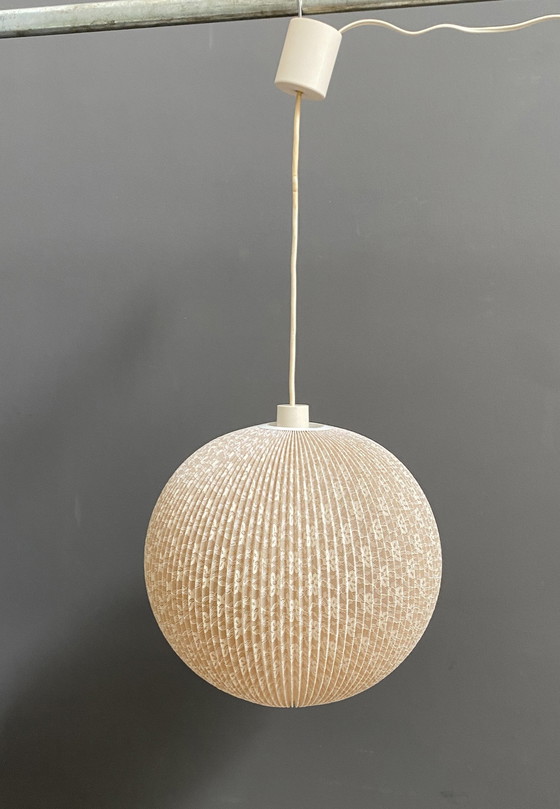 Image 1 of Plisee Round Hanging Lamp 1960S