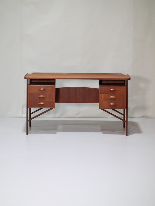 Svend Aage Madsen freestanding desk, Danish 1960s