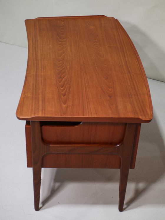 Image 1 of Svend Aage Madsen freestanding desk, Danish 1960s