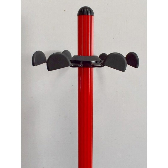 Image 1 of Vintage lacquered metal coat rack by Seccose, Italy 1980