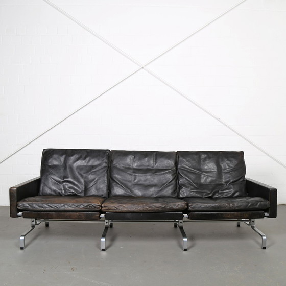 Image 1 of Danish Design Sofa Pk 31/3 Poul Kjaerholm For E. Kold Christensen Denmark 1958