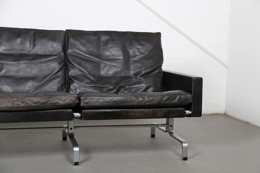 Danish Design Sofa Pk 31/3 Poul Kjaerholm For E. Kold Christensen Denmark 1958