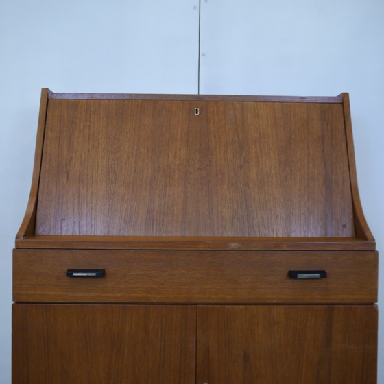 Image 1 of Vintage Danish Mid - Century Secretaire