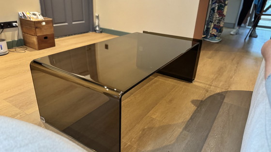 Image 1 of By-Boo Shadow Coffee Table Brown Glass