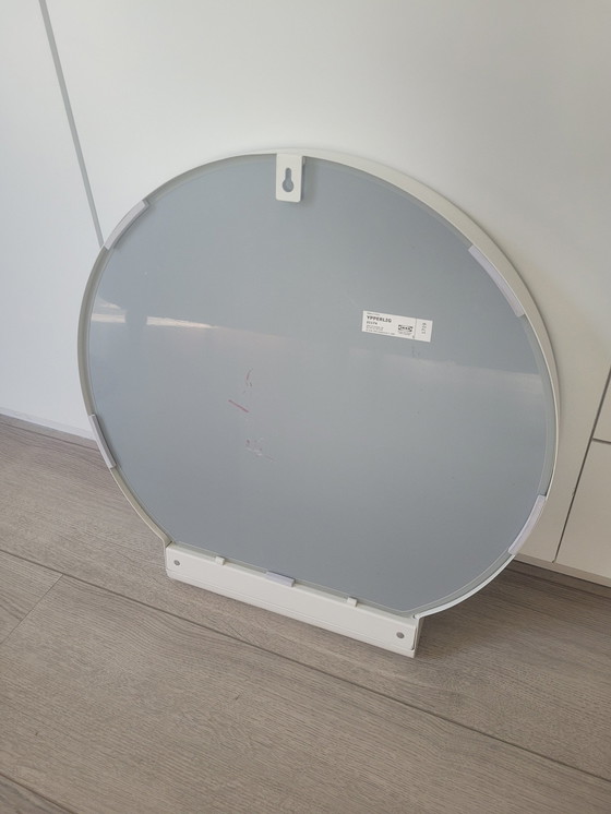 Image 1 of Vintage Ikea X Hay Ypperlig Mirror White Round