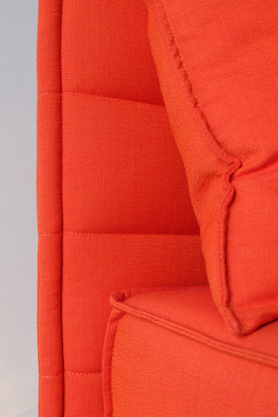 Image 1 of Red/Orange Vitra Alcove Plume - 3 Seater