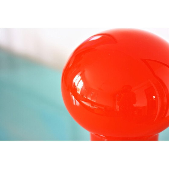 Image 1 of Vintage opal glass desk lamp by Ivan Jakse, Czechoslovakia