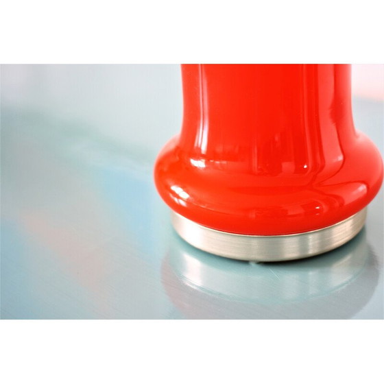 Image 1 of Vintage opal glass desk lamp by Ivan Jakse, Czechoslovakia