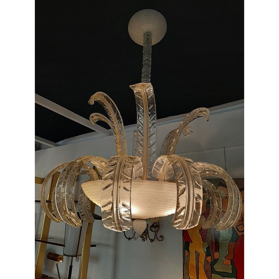 Image 1 of Pineapple chandelier Barovier & Toso, Italy 1940