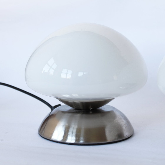 Image 1 of 2x Mushroom Touch Lamps