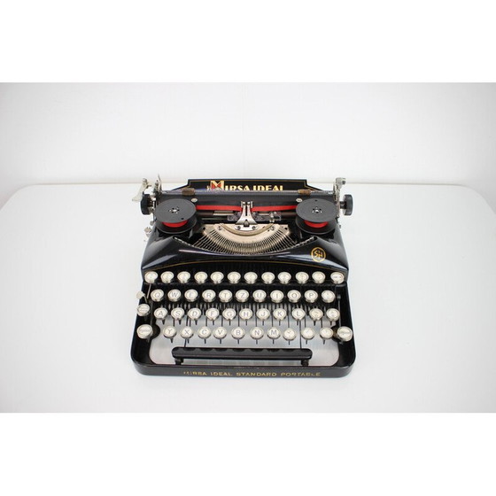 Image 1 of Vintage oldschool typewriter by Mirsa Ideal, Germany 1934