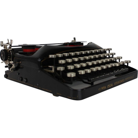 Image 1 of Vintage oldschool typewriter by Mirsa Ideal, Germany 1934