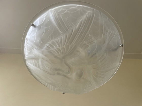 Image 1 of Art Deco 1930 Pendant Lamp French