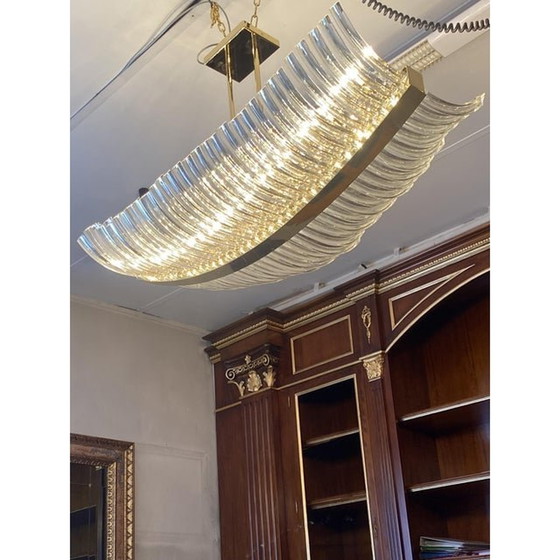 Image 1 of Contemporary Luxury "Triedro" Sail Chandelier