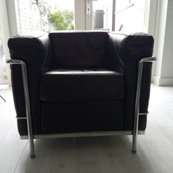 Image 1 of Corbusier Feute Chair LC2 Cassina