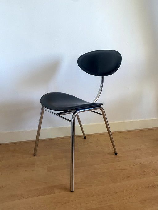 4x Arbben Italy dining chairs (postmodern)