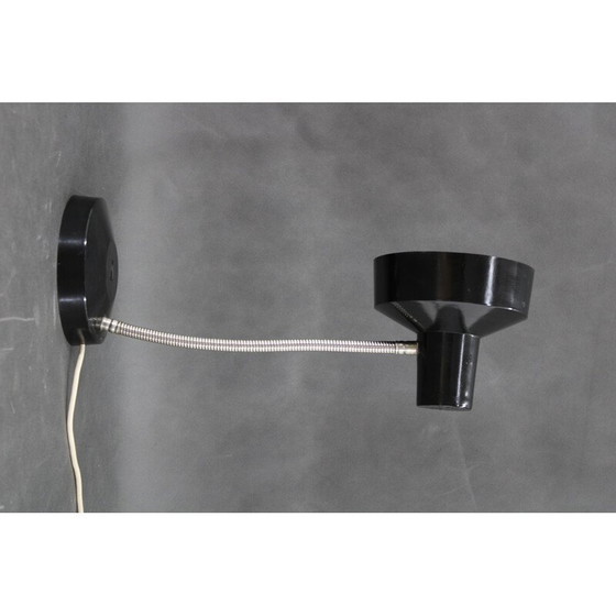 Image 1 of Vintage adjustable bakelite table lamp, Czechoslovakia 1950s