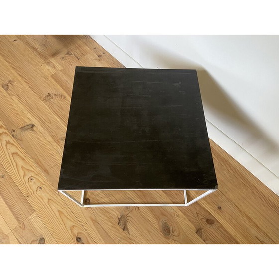 Image 1 of Square vintage slate coffee table