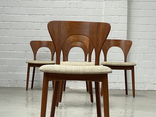 5x Niels Koefoed David Teak Mid - Century