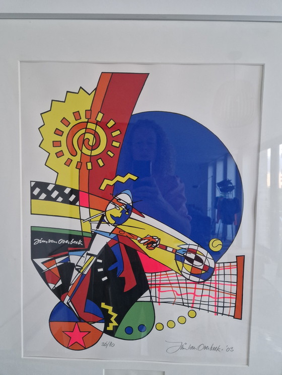 Image 1 of Jan Van Overbeek - Abn Amro Tennis Screenprint 2003 36/80