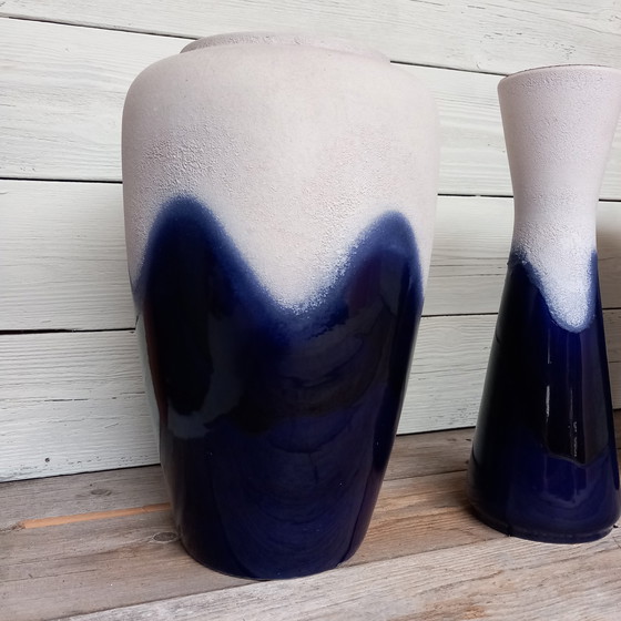 Image 1 of 3x Bay keramik vases