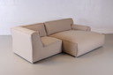 Fest Chaise longue en argile + coin