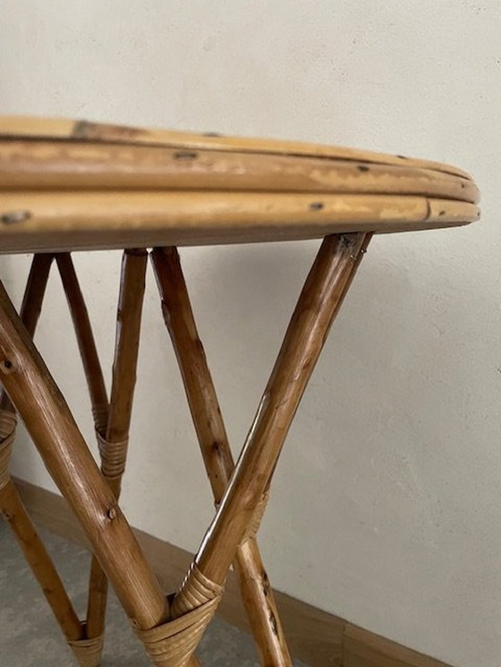 Image 1 of Rattan Tea Table