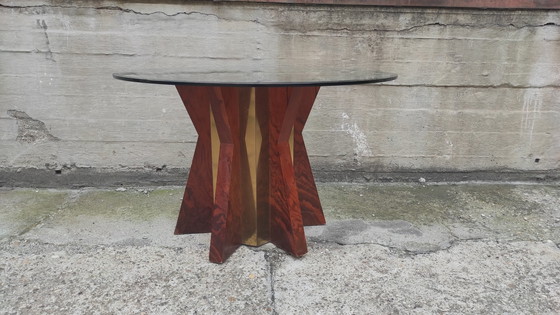 Image 1 of Tommaso Barbi Dining Table 1970'