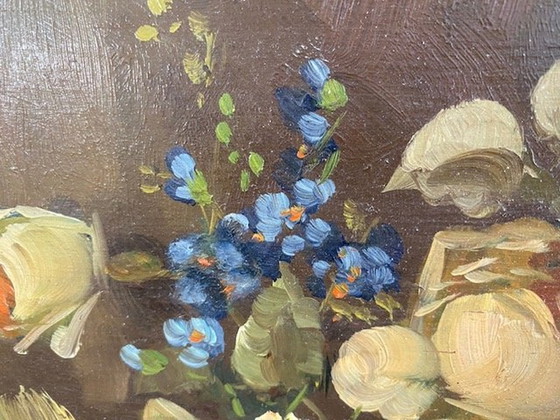 Image 1 of Tilly Moes - Still Life With Roses In Cologne Pot