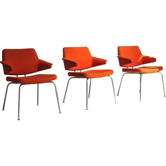 Image 1 of Danish vintage red armchair