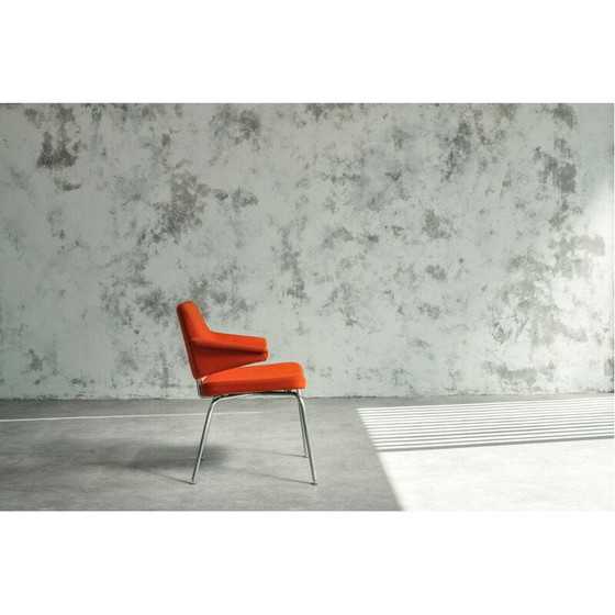 Image 1 of Danish vintage red armchair