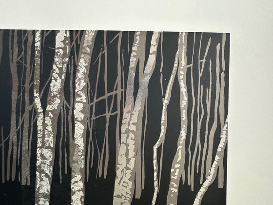 Image 1 of Silkscreen trees