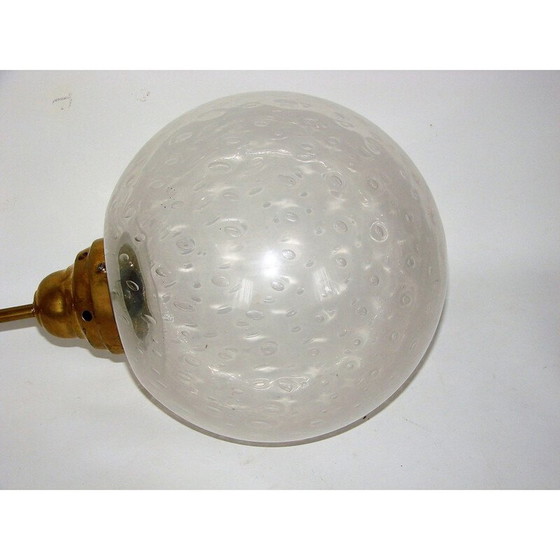 Image 1 of Vintage brass suspension lamp, 1960