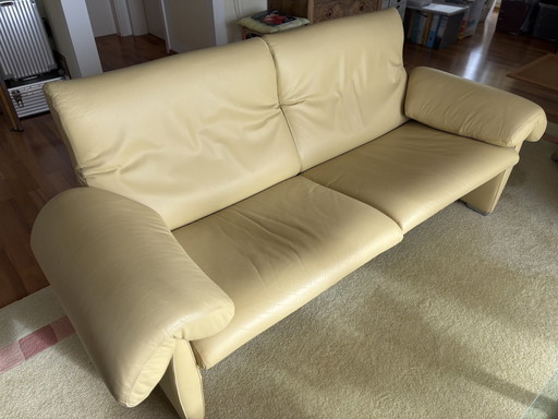 De Sede two-seater + 2 armchairs color Vanilla