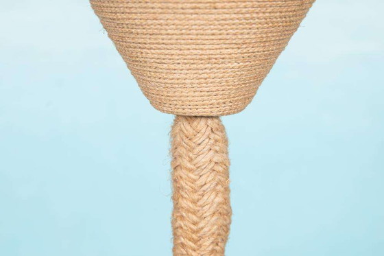 Image 1 of Lampada a sospensione in vetro Japandi, lampada cubica vintage in vetro bohémien