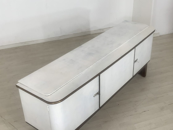 Image 1 of Mid Century buffet commode armoire vintage shabby chic