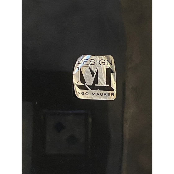 Image 1 of Vintage black wall organizer by Dorothee Becker, Germany 1969