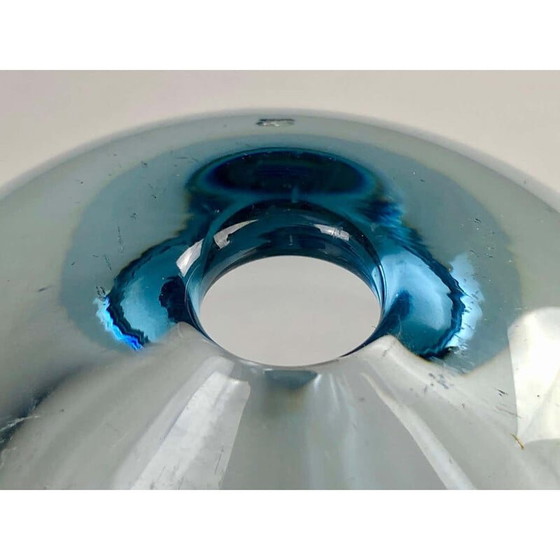 Image 1 of Vintage Danish handblown glass vase by Per Lütken for Holmegaard, 1950s