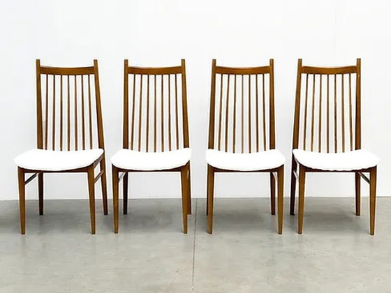 Image 1 of Set of four Dutch dining chairs