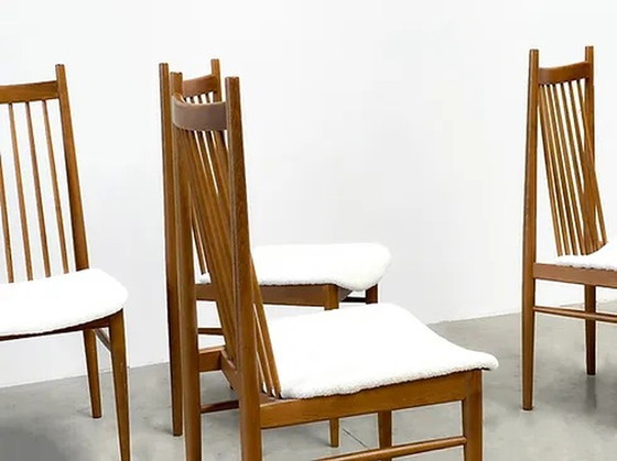 Image 1 of Set of four Dutch dining chairs