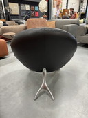 Leolux Papageno armchair black leather