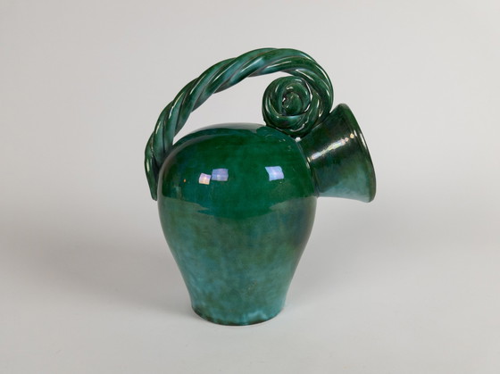 Image 1 of Maître Céramiste ALEXANDRE de Wemmel (1925 - 1962) - Art Deco vase - Made in Belgium - 1920'/1940