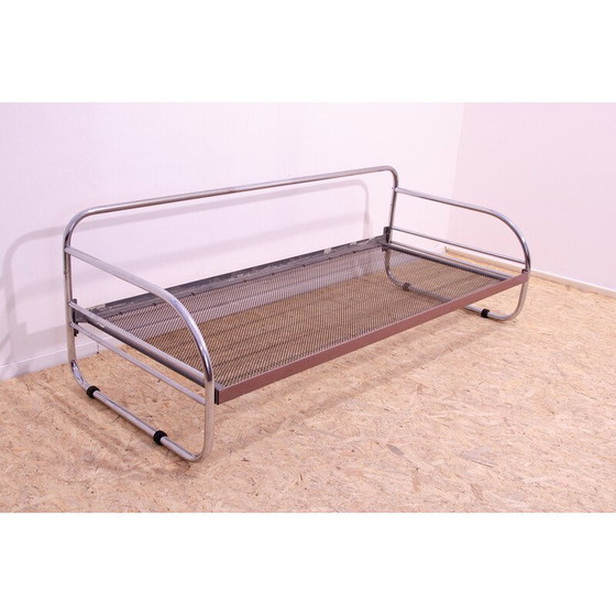 Image 1 of Vintage Bauhaus 3-seater sofa in chromed tubular steel, 1930