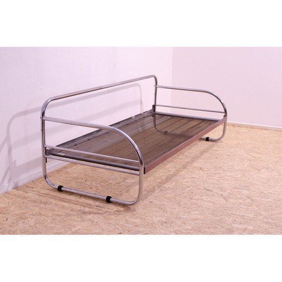 Image 1 of Vintage Bauhaus 3-seater sofa in chromed tubular steel, 1930