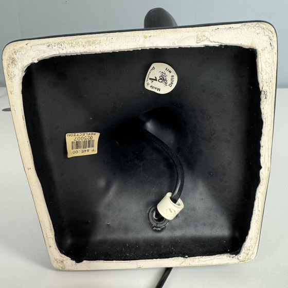 Image 1 of Art Deco Ceramic Weightlifter Lamp '80S