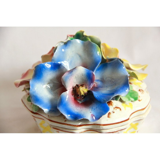 Image 1 of Vintage ceramic box, Italy 1950