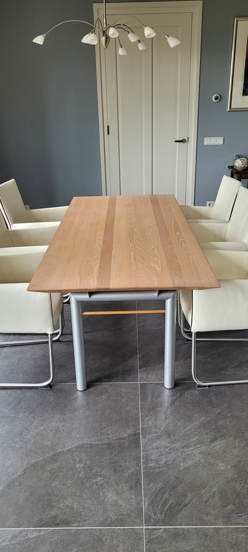 Oak dining table